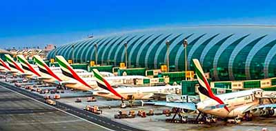 EK Air Plane Parking 