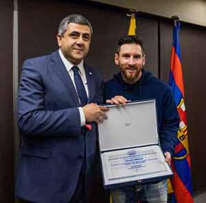 Messi Ambassador UNWTO