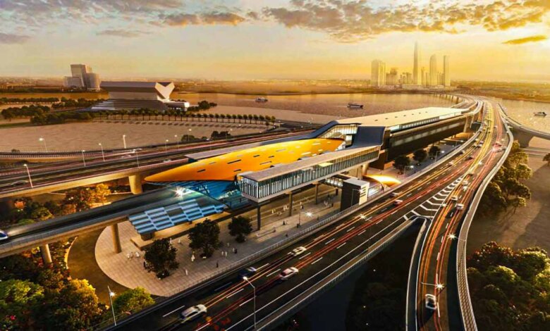 اعتماد مسار جديد لخط مترو دبي الأزرق بتكلفة 18 مليار درهم