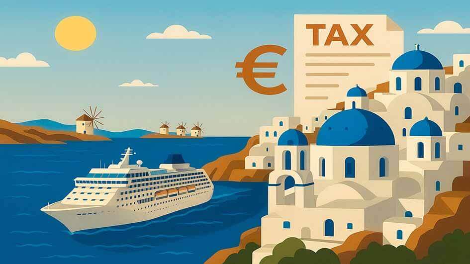 اليونان تفرض ضريبة 20 يورو على ركاب السفن السياحية